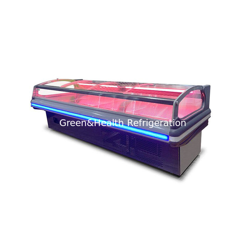 Negozi di carne / supermercati frigoriferi con luci a LED per la conservazione di carne fresca