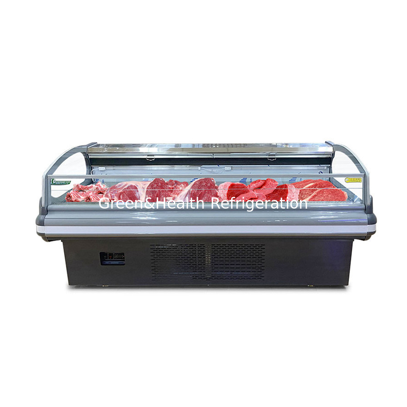 Negozi di carne / supermercati frigoriferi con luci a LED per la conservazione di carne fresca