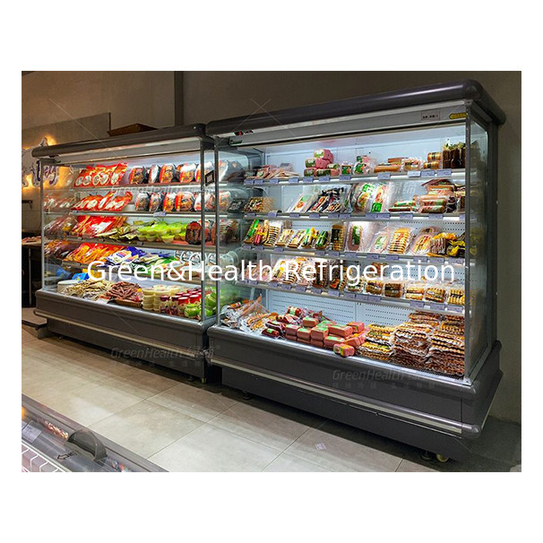 Unità esterna in stile europeo Freezer a tenda all'aria aperta per l'esposizione di alimenti/verdure/frutta
