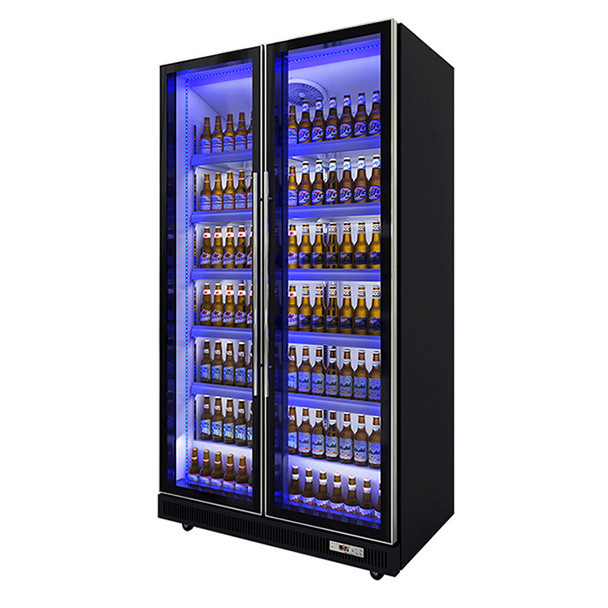 2/3 Porte Multipli Variante di colore Bevande Alcolici Bevande refrigerate Display Cabinet