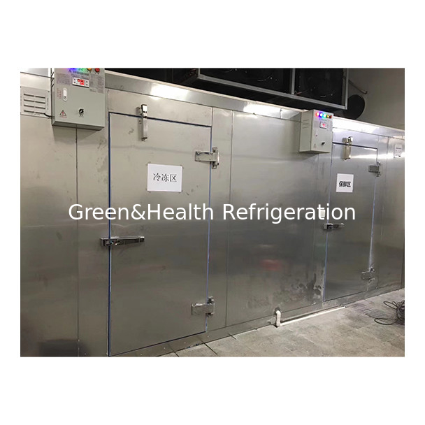 Sala frigorifera personalizzata fabbrica frigorifero e congelato di alimenti / bevande / verdure