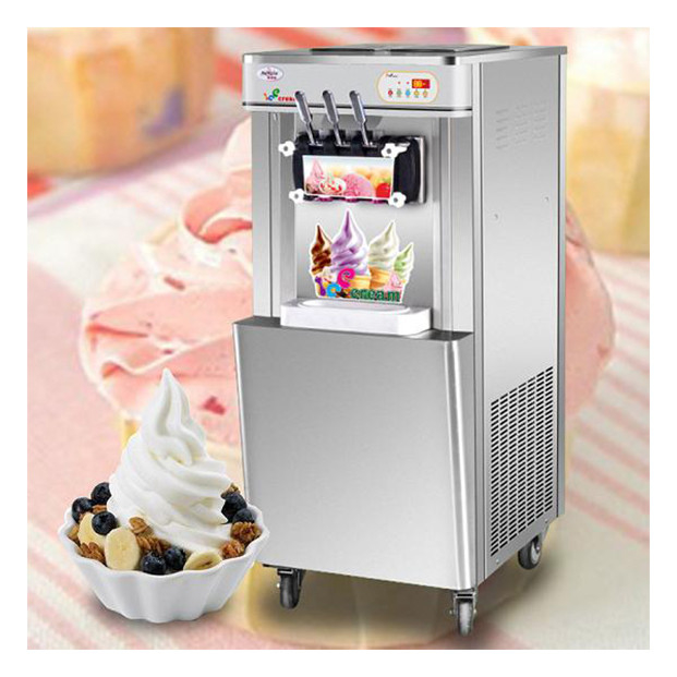 Negozio di gelato multifunzionale con diversi sapori di macchine per fare gelato