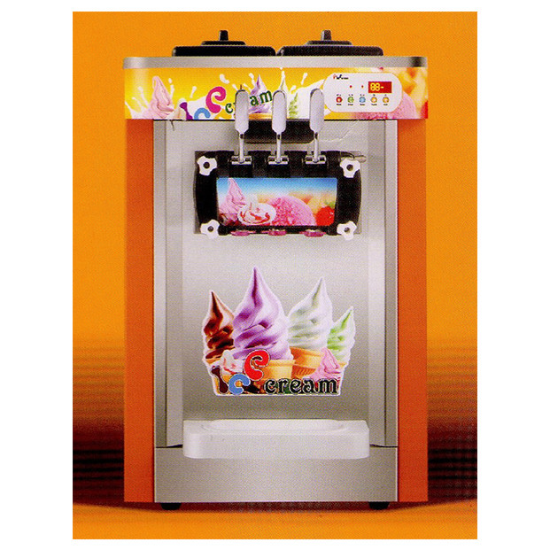 Negozio di gelato multifunzionale con diversi sapori di macchine per fare gelato