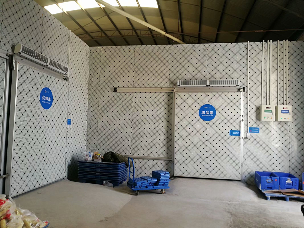 Stoccaggio alla rinfusa Camera frigorifera Camera fredda Walk-In con sistema di refrigerazione per celle frigorifere