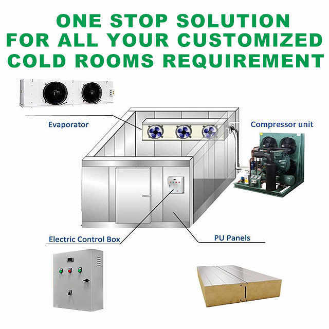 Requisiti per celle frigorifere modulari per surgelazione - Celle frigorifere con temperatura da -18 a -22 gradi Celsius