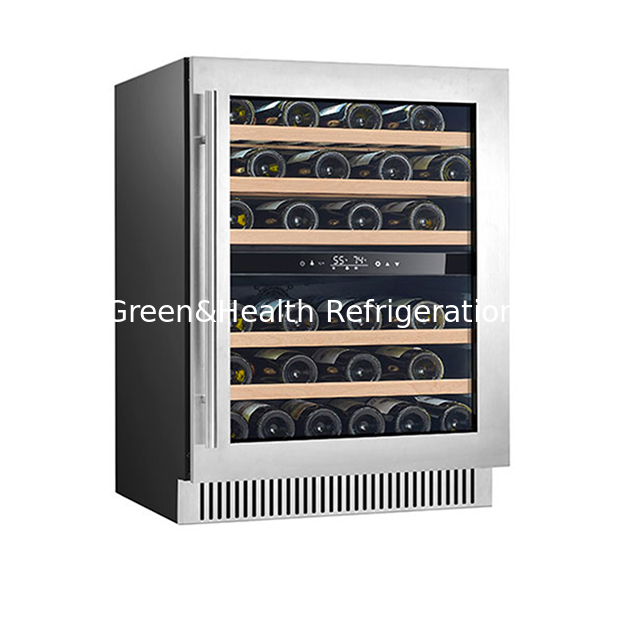 Vendite dirette di fabbrica 68 bottiglie di albero vino rosso laminato display frigorifero vino rosso congelatore