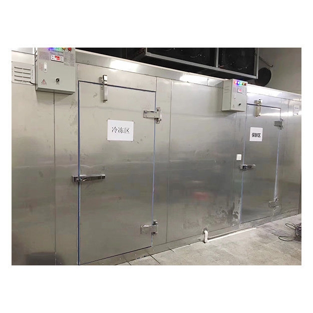 Magazzino frigorifero per congelamento e refrigerazione di alimenti di grandi dimensioni per supermercati, personalizzato in fabbrica