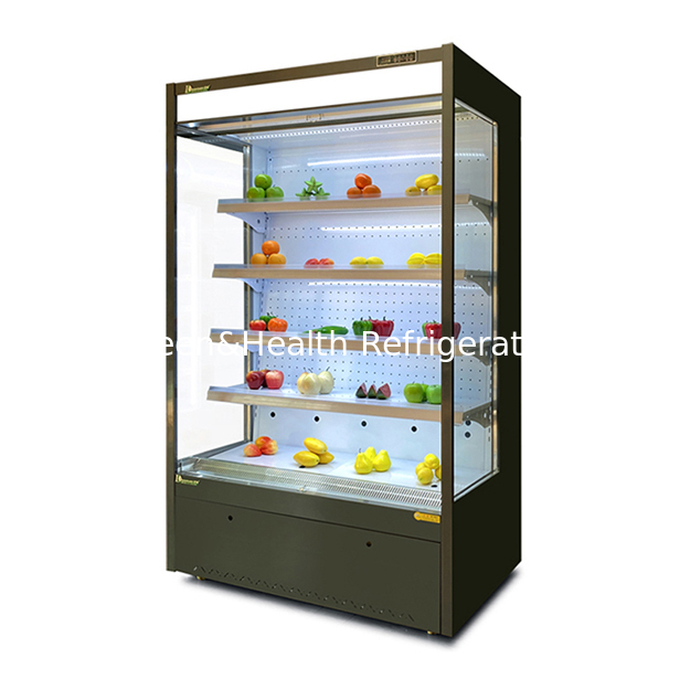 Frigoriferi in stile aperto per la conservazione/esposizione di frutta/verdura nei negozi di comodità/mini freezer dei supermercati