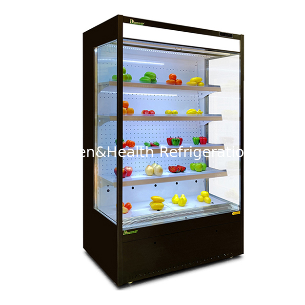 Frigoriferi in stile aperto per la conservazione/esposizione di frutta/verdura nei negozi di comodità/mini freezer dei supermercati