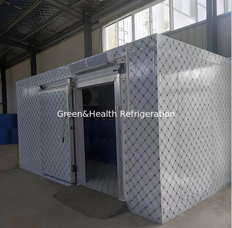 Unità di refrigerazione personalizzata per celle frigorifere walk-in per macellerie e lavorazione della carne a Guangzhou