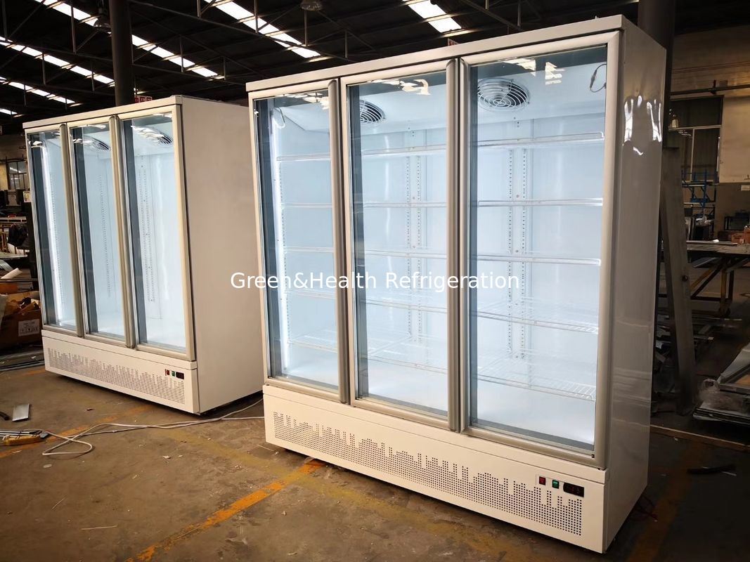 Soluzione di merchandising refrigerato per supermercati, negozi di alimentari, bar e ristoranti, refrigeratore commerciale per bevande a risparmio energetico