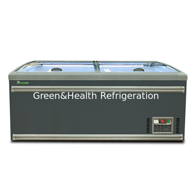 Tipo di conservazione Congelatore orizzontale commerciale Stoccaggio di merci su larga scala Congelatore a isola