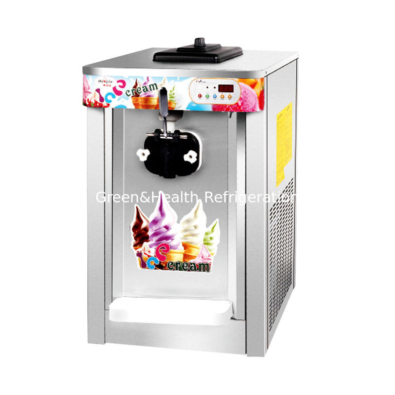 22L Capacità 3 Sapore Acciaio inossidabile Commerciale Soft Serve Ice Cream Maker Machine