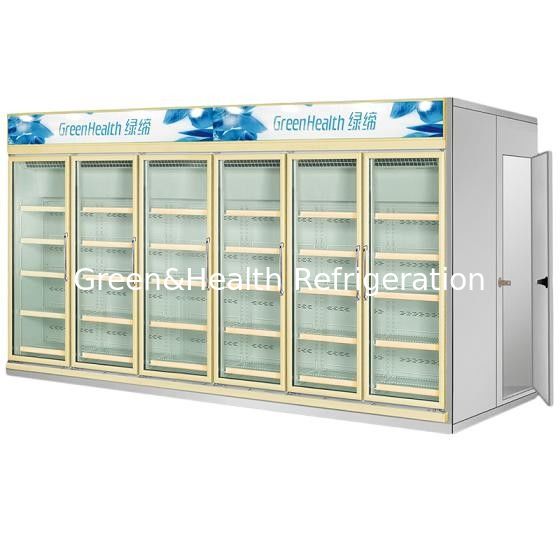 Drogheria 0 - i congelatori di vetro della porta 10°C glassano liberamente del compressore di Copeland