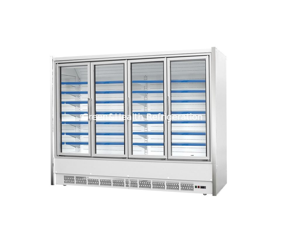 refrigeratore aperto della vetrina del refrigeratore piattaforma aperta dell'esposizione della multi