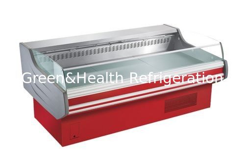 Grandi -2 ~ 8oC Mobile Portable Deli Carne Display frigorifero Freezer aperto