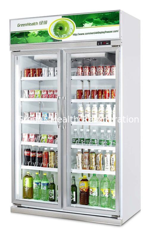 480L Frigorifero Commerciale per Bevande con Compressore Danfoss e Controllo Temperatura 0-10°C Porta in Vetro