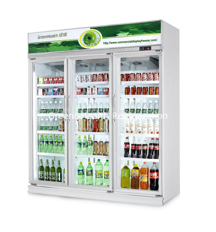 480L Frigorifero Commerciale per Bevande con Compressore Danfoss e Controllo Temperatura 0-10°C Porta in Vetro