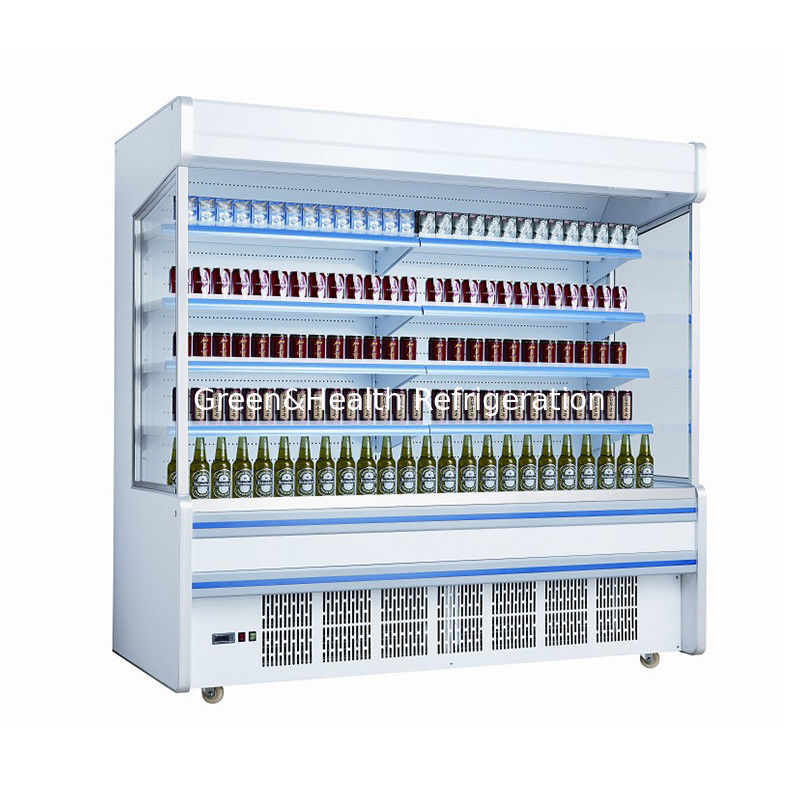 Vetrina aperta di Fuit di promozione del refrigeratore di dimensione su misura frigorifero del supermercato del produttore della Cina