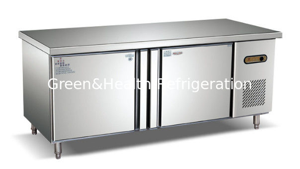 Chiller commerciale in acciaio inossidabile con compressore Danfoss e ventilatore di raffreddamento per panetterie e alberghi
