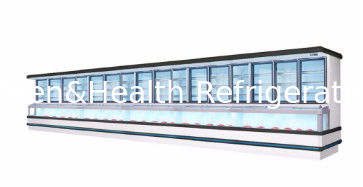 Combinato Refrigeratore Congelatore Commerciale con Sbrinamento Automatico Compressore Danfoss e Illuminazione a LED per Esposizione Verdure Ristorante