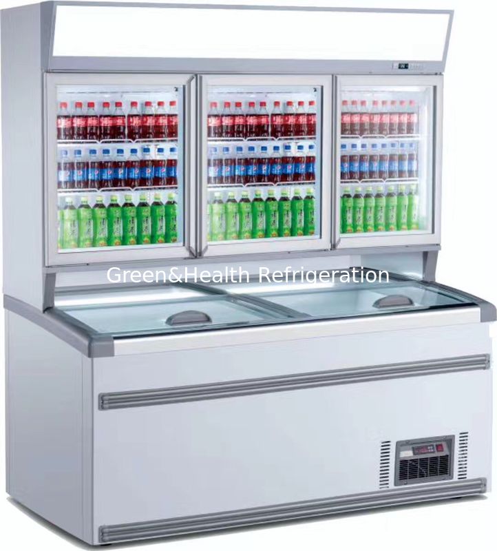 Frigorifero combinato commerciale con zone a doppia temperatura, auto-decongelamento e compressori ad alta efficienza - Samba Hybrid