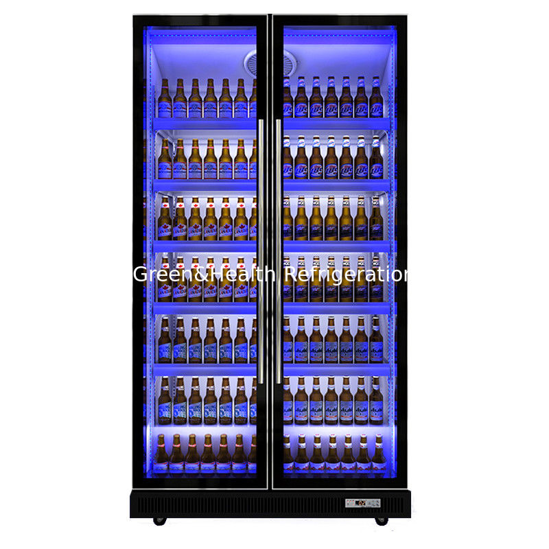 Porta di vetro di Multideck del frigorifero del dispositivo di raffreddamento di vino del frigorifero dell'hotel di Antivari di modo