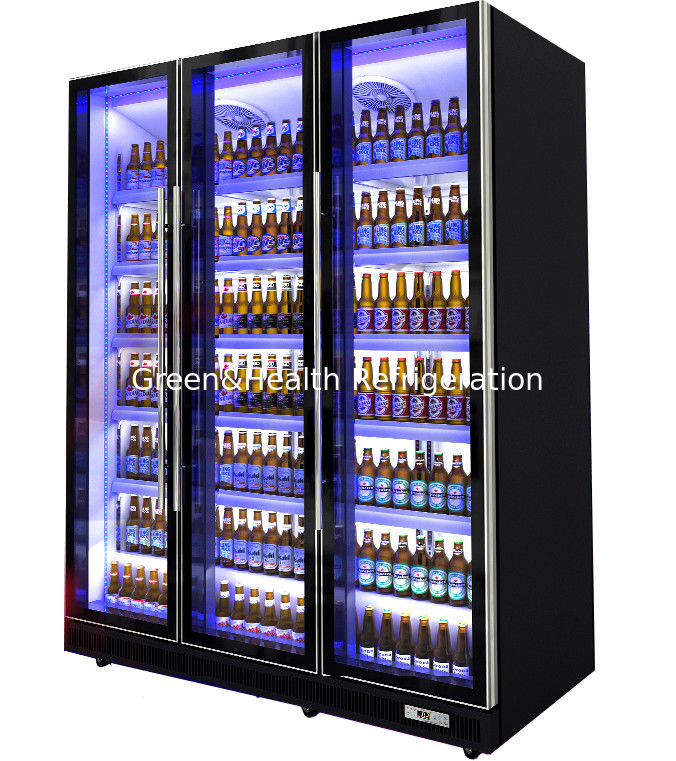 Porta di vetro di Multideck del frigorifero del dispositivo di raffreddamento di vino del frigorifero dell'hotel di Antivari di modo