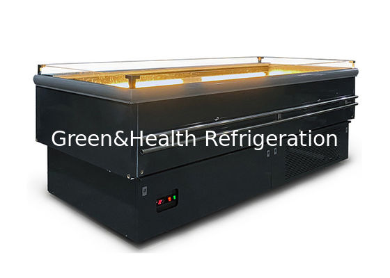 2 al tipo aperto del grande di capacità 8℃ di promozione dell'oggetto dell'alimento frigorifero dell'esposizione