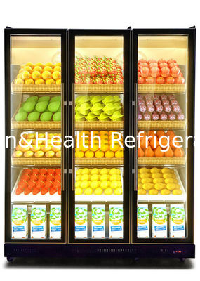 2 ~ 8 gradi Copeland Compressore Porta di vetro nero frigoriferi Birra Wine Cooler