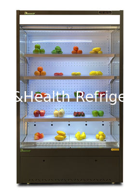 Refrigeratore aperto dritto del negozio di alimentari del deposito di Mini Multideck Freezer For Chain
