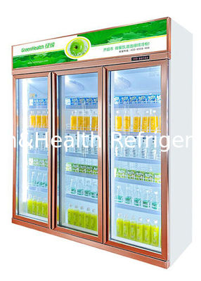 I succhi più freschi della bevanda di Price Glass Door del produttore visualizzano il refrigeratore per disperdere la nebbia di