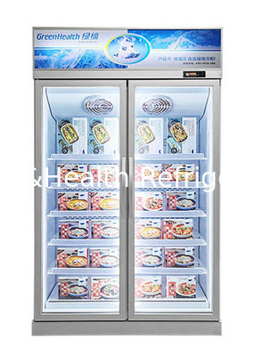 Fan che raffredda il congelatore congelato dell'esposizione del frigorifero dell'alimento per il supermercato