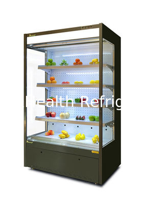Convenience Store Chiller aperto a più piani a risparmio energetico Upright R134a