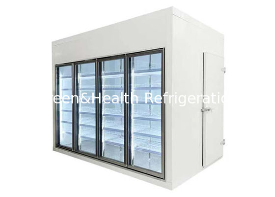 Refrigeratore dell'esposizione della stanza di Front Open Glass Door Cold con il carico posteriore