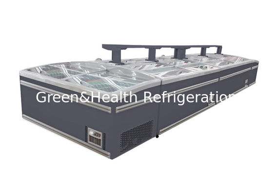 Vetrina commerciale del gelato del congelatore dell'esposizione di lunghezza dei 2,5 tester