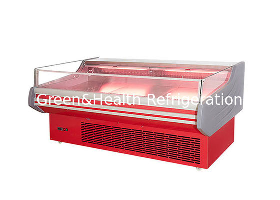 Green Health Commercial Butcher Carni Display frigorifero con porta regolabile Frzzer