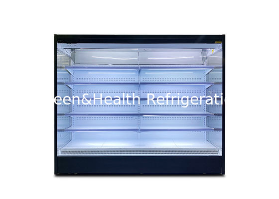 Dispositivo di raffreddamento aperto ad angolo retto dell'esposizione del refrigeratore R22a di Multideck del sistema remoto