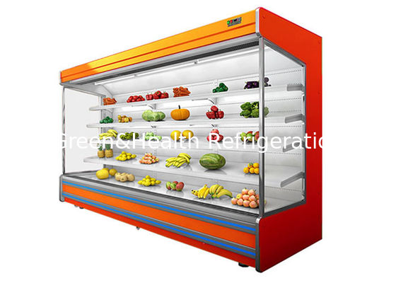 Supermercato Air Curtain Display Aperto Frontale Chiller Custom Drink Cooler