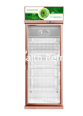 Supermercato Display Commerciale Freezer Dynamic Cooling Verticale Frigo in vetro
