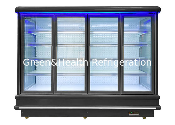 Supermercato Multideck open Chiller Con Porte Frigo Display Beverage