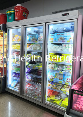 OEM Pintura in acciaio Frigorifero commerciale vetrina Verticale Beverage Cooler