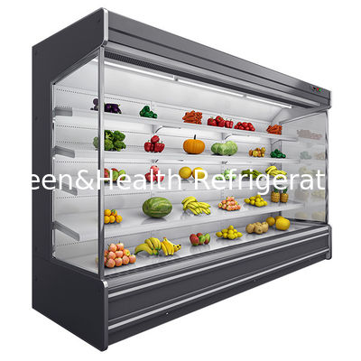 Altezza 2 Meter Multideck Open Chiller R404a Colore personalizzato