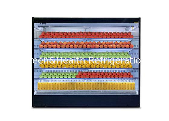 Riscaldamento a distanza Multideck Open Chiller Semi Verticale Per Hotel