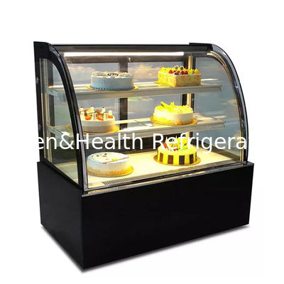 Termostato digitale 2 strati Decks Cake Display Vitrina per panetteria