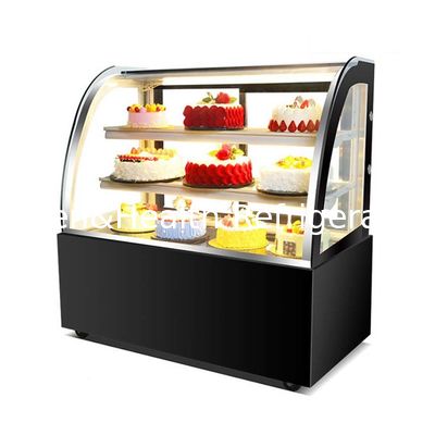 Termostato digitale Lampada a LED Display a torta curva Frigo con ventilatore di raffreddamento