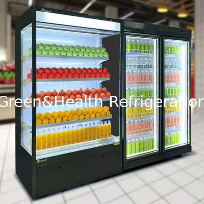 Multideck Open Chiller Ottimizza la visualizzazione e la conservazione dei tuoi alimenti con raffreddamento avanzato
