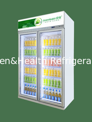 Bevande frigorifero porta di vetro bevande commerciali frigorifero bevande refrigerante