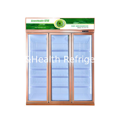 R134a Rivendicatore di raffreddamento di display commerciale frigorifero frigorifero bevande