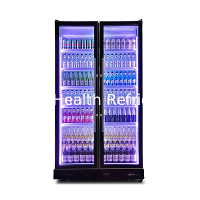 Swing Door Liquor Drinks Display Freezer con R290 refrigerante e Low E Glass